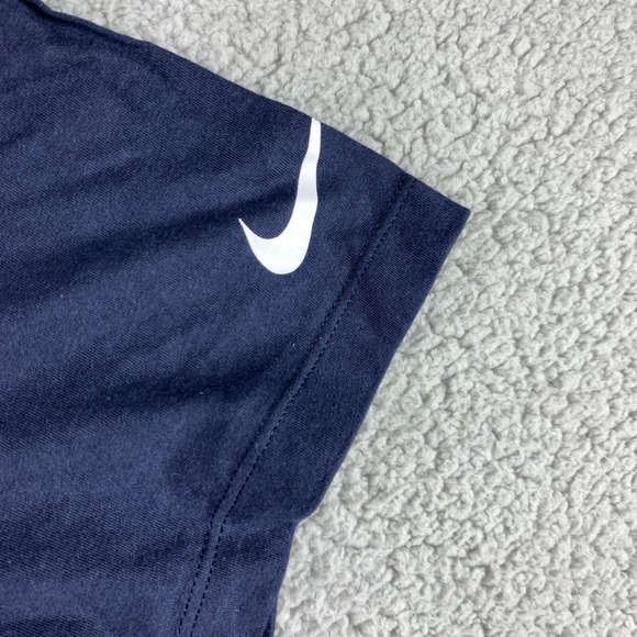 Houston Texans Shirt Mens XL Blue Nike Logo Essential Short Sleeve Tee AFC - Picture 6 of 11